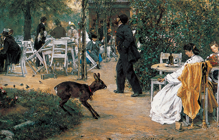  Adolpyh Von Menzel —— 莫里泽夫的小旅馆